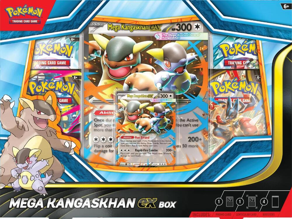 Mega Kangaskhan Ex Box