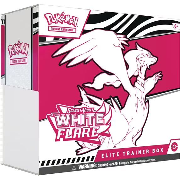 Scarlet & Violet White Flare Pokémon Center Elite Trainer Box