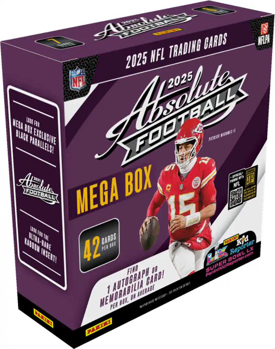 Ultimate Ripz 2025 Panini Absolute Football Mega Box – Ultimate Ripz