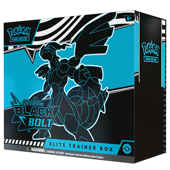 Scarlet & Violet Black Bolt Pokémon Center Elite Trainer Box