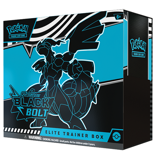 Scarlet & Violet Black Bolt Pokémon Center Elite Trainer Box